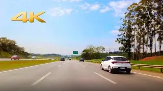 Mogi das Cruzes até o pedágio de Guararema | São Paulo 4K