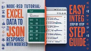 NODE RED | EXCEL DATA TO JSON RESPONSE IN BROWSER |  EXCEL READING