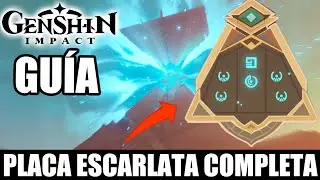 GUIA DE MISIONES PARA COMPLETAR LA PLACA ESCARLATA ✅ Parte V || Genshin Impact