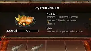 UNDAWN - Dry Fried Grouper recipe