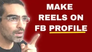 How to create Facebook Reels On Facebook PROFILE (Full Tutorial)