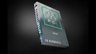 4K Slick Title Pack! 26 Elements! DOWNLOAD! // After Effects