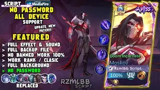 NEW Script Skin Moskov Abyss No Password | Full Effect & Voice | Update Patch Terbaru 2024 | MLBB