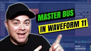 Tracktion Waveform 11 Tutorial - Create a Master Bus or Master Track