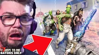 BEATING MY YEET STICK! - 7 Days to Die: Batons Only