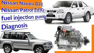 Nissan D22 ZD30 Fuel Pump Test