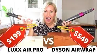 WANT A DYSON AIRWRAP BUT ITS TOO EXPENSIVE?|DYSON AIRWRAP vs LUXX AIR PRO STYLER|CHEAPER ALTERNATIVE