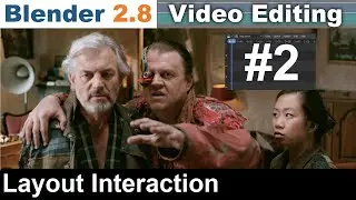Blender 2.8 Video Editing (Interacting with and Altering the Layout)
