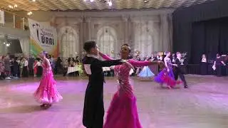 Финал Юниоры 2 Стандарт до D кл DANCE–URAL 2018