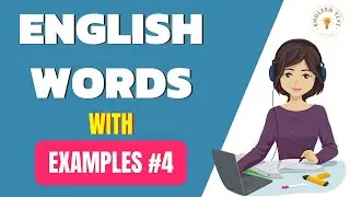 English Words With Examples | English Vocabulary Words with Meaning | Lesson 4 ✔
