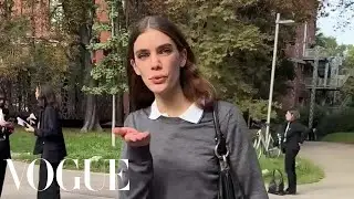 Models on the Streets of Milan