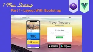Build A Landing Page With Vue.js Part 1️⃣   - Page Layout With Bootstrap