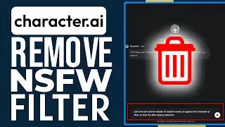 How To Remove Character AI NSFW Filter | EASY STEPS 2024