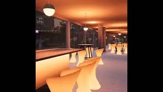 Procedural city interiors part 3. #indiegame #gameplay #vr