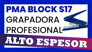 ⚡ GRAPADORA profesional de alta densidad para papel de TACO PMA Block 170