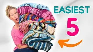 5 MUST-TRY Crochet Sweater Patterns for Beginners!