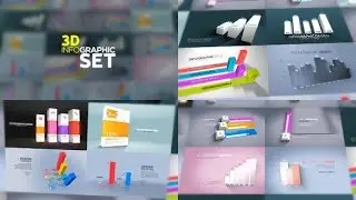 3D Infographics Set ( After Effects Template )★ AE Templates