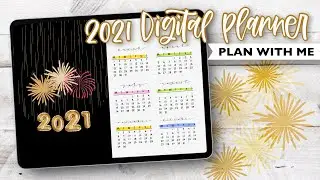 PLAN WITH ME | Digital Bullet Journal for 2021