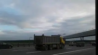Заход самолёта на посадку во Внуково