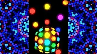 Colorful Disco Ball Effect Neon Party Colors Dance Lights Decoration