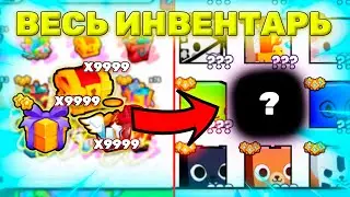 😱😱ОТКРЫЛ ВСЁ ЧТО БЫЛО В ИНВЕНТАРЕ И МНЕ ВЫПАЛ ОН | Открыл весь инвентарь в Пет Симуляторе 99