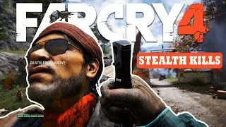 INSANE CREATIVE BADASS STEALTH KILLS !! FAR CRY 4!! 