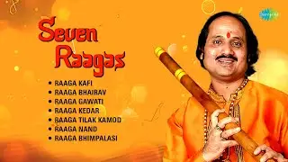 Seven Raagas by Ronu Majumdar | Santoor Music | Raaga Bhairav | Raaga Kafi | Raaga Gawati