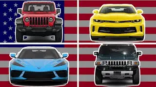AMERICAN CARS (SUV, COUPE, SEDANS)