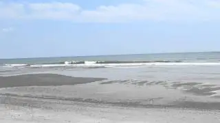 愛知県田原市百々海岸の様子〜渥美半島