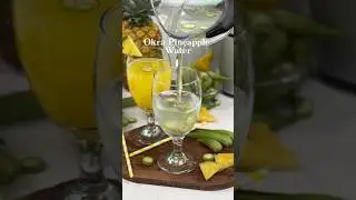 Okra Pineapple Water