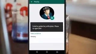 How to Fix Whatsapp Error Failed to Update the Profile Photo Please Try Again Later in Android