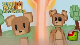 Baaren got into melon playground animation (super bear adventure)