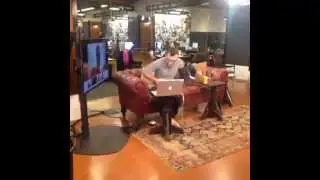 HuffPost Live Host Undresses On Set