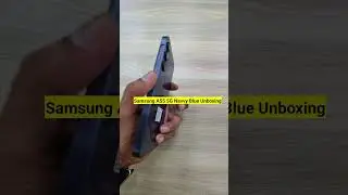 Samsung Galaxy A55 5G Unboxing | Samsung A55 Navvy Blue | best camera phone