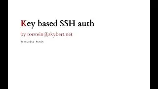 Harden your Linux server using SSH keys