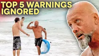 The Audacity! 5 Times Beachgoers Ignored Warnings On Bondi Rescue