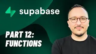 Functions with @Supabase  — Course part 12