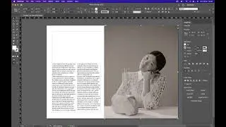 How to make image black and white - Adobe InDesign