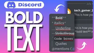 How To Make BIG Text In Discord | Bold & Bigger Text Discord