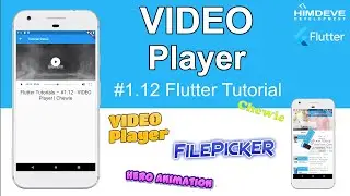 FLUTTER Tutorial - VIDEO Player | Chewie - The Complete Flutter Beginner’s Course | #12