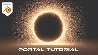 Easy Doctor Strange Portal Tutorial in Blender || Particles Simulation || Blender Tutorial