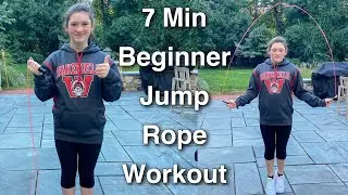 FULL BODY BURN JUMP ROPE WORKOUT | HIIT Workout for Beginners and Kids | Fat Burning Workout