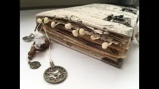 Vintage traveller's scrapbook/junk journal