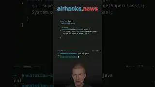 Does An Annotation Have a Superclass? #java #shorts #coding #airhacks