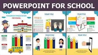 How to make PowerPoint presentation for school project, teaching, students