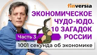 Экономическое чудо-юдо. Загадки России. Часть 3. 1001 секунда об экономике #52 - 29.01.2022