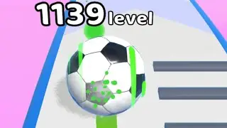 Level Up Balls || All Levels Gameplay Android Ios || with football ⚽