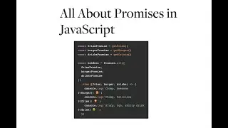 Promises in JavaScript