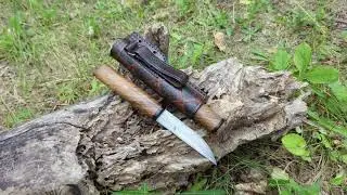 Ніж ручної роботи Мисливець №61 (сталь ЕА115М)