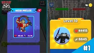 Craft Robot Merge Master VS Zombie Evolution Battle Gameplay 1 | Merge Master